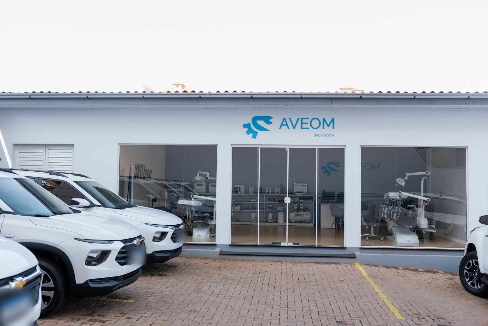 Fachada da sede da Aveom em Santo Ângelo/RS